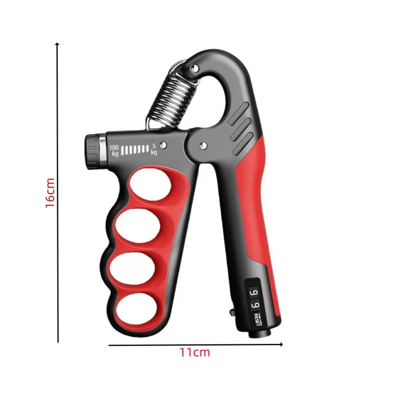 5-100Kg Adjustable Hand Grips Strength Gym Wrist Expander Hand Strengthener for Muscle Recovery Fitness Hand Strength Exercise